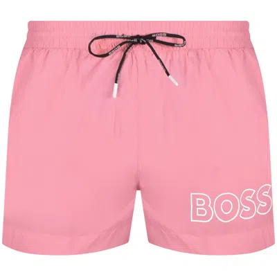 Boss Business Boss Mooneye Swim Shorts Pink