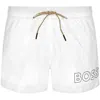 Hugo Boss Boss Mooneye Swim Shorts White