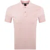 Hugo Boss Boss Pallas Polo T Shirt Pink In Pink