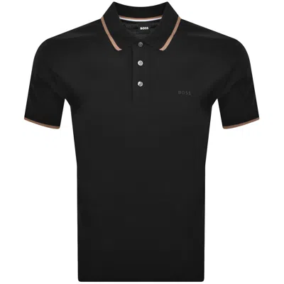 Boss Business Boss Parlay 190 Polo T Shirt Black