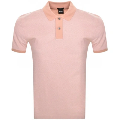 Boss Business Boss Phillipson 37 Polo T Shirt Pink