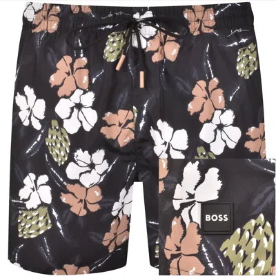Hugo Boss Boss Piranha Swim Shorts Black