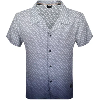 Hugo Boss Boss Short Sleeve Vale Shirt Navy
