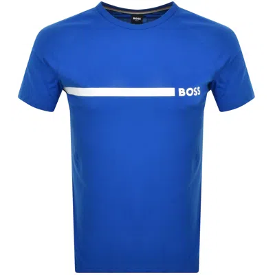 Boss Business Boss Slim Fit T Shirt Blue