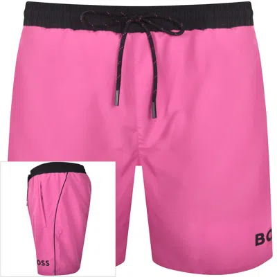 Hugo Boss Boss Starfish Swim Shorts Pink