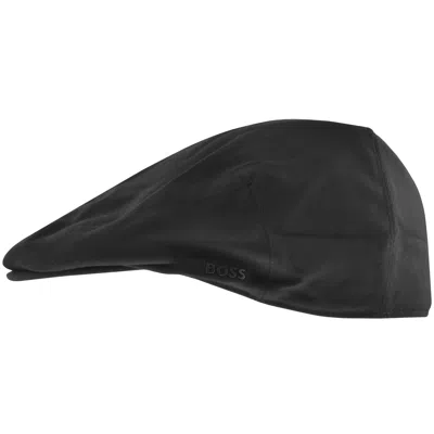 Hugo Boss Boss Stefaan Flat Cap Black