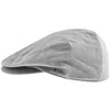 Hugo Boss Boss Stefaan Techwool Flat Cap Grey In Grey