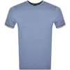 BOSS BUSINESS BOSS THOMPSON 04 JERSEY T SHIRT BLUE