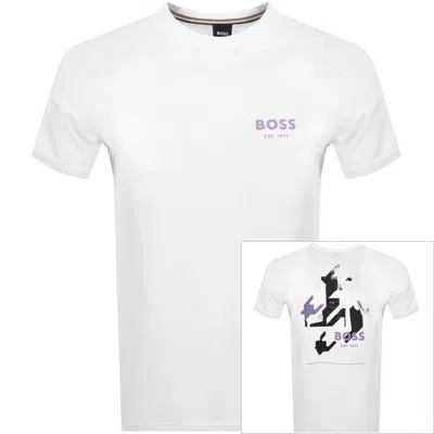 Boss Business Boss Thompson 24 Logo T Shirt White