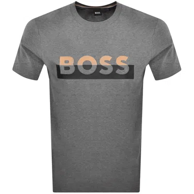 Boss Business Boss Tiburt 421 T Shirt Grey