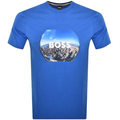 Boss Business Boss Tiburt 511 T Shirt Blue