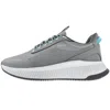 Hugo Boss Boss Titanium Evo Runner Trainers Grey In Grey