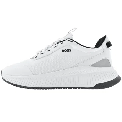 Hugo Boss Boss Titanium Evo Runner Trainers White