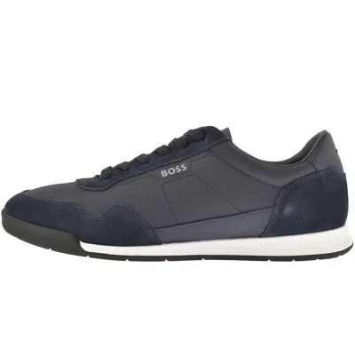 Hugo Boss Boss Titanium Trainers Navy