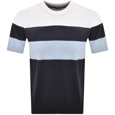 Hugo Boss Boss Tramonte Knit T Shirt Blue