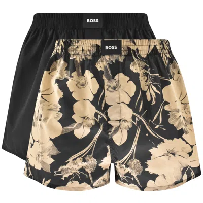 Hugo Boss Boss Underwear 2 Pack Boxer Shorts Black