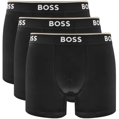 HUGO BOSS BOSS UNDERWEAR 3 PACK LONG BOXER BRIEFS