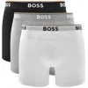 Shop Hugo Boss Boss Underwear 3 Pack Long Boxer Briefs In Black