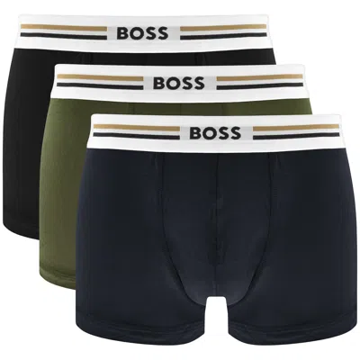 Boss Business Boss Underwear 3 Pack Revive Boxers In Black