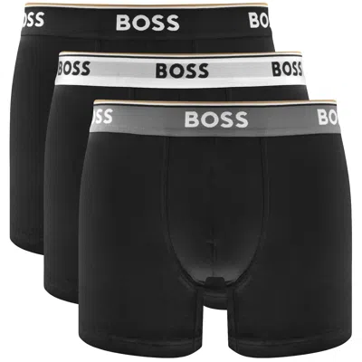 Boss Business Boss Underwear Three Pack Boxer Shorts Black
