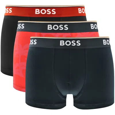 Boss Business Boss Underwear Three Pack Trunks In Multi