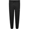 Hugo Boss Boss Waffle Cuff Joggers Black In Black
