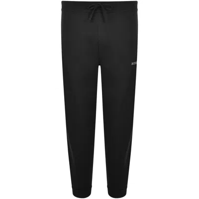 Hugo Boss Boss Waffle Cuff Joggers Black