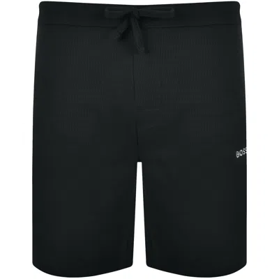 Hugo Boss Boss Waffle Shorts Black