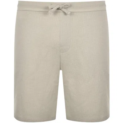 Hugo Boss Boss Waffle Shorts Light Beige