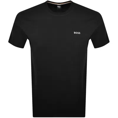 Hugo Boss Boss Waffle T Shirt Black