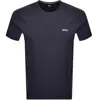 Hugo Boss Item O-neck Short-sleeved T-shirt In Navy