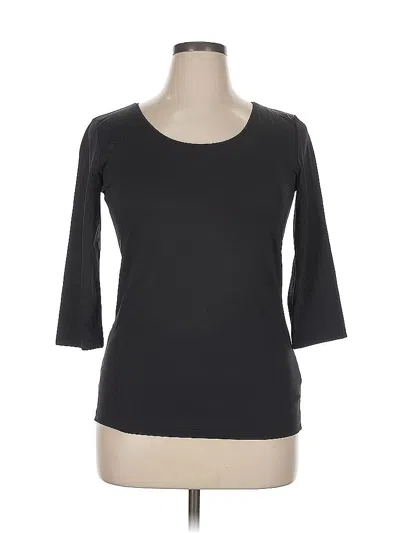 Pre-owned Boss By Hugo Boss 3/4 Sleeve T-shirt In Black