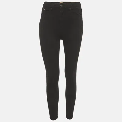 Pre-owned Boss By Hugo Boss Black Denim Super Skinny Maye Jeans S