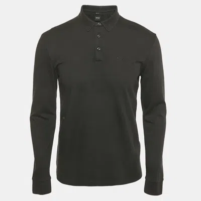 Boss By Hugo Boss Black Jersey Pado 11 Polo T-shirt