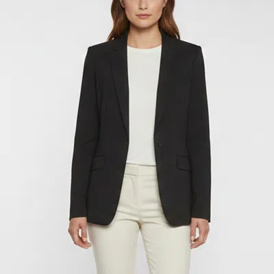 Pre-owned Boss By Hugo Boss Black Wool Blend Jabina Slim-fit Blazer S