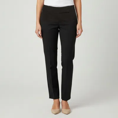 Pre-owned Boss By Hugo Boss Black Wool Blend Straight Leg Trousers S