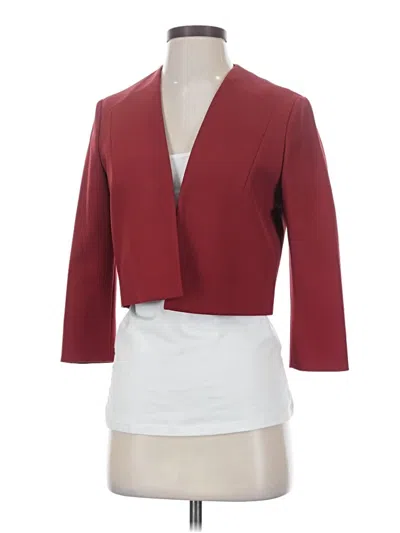 Pre-owned Boss By Hugo Boss Blazer Jacket In Burgundy