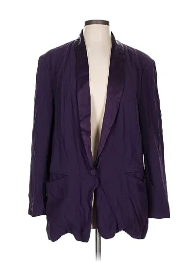 Pre-owned Boss By Hugo Boss Blazer Jacket In Purple