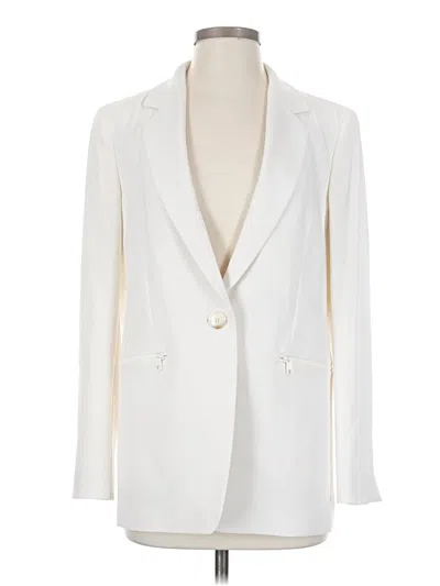 Pre-owned Boss By Hugo Boss Blazer Jacket In White
