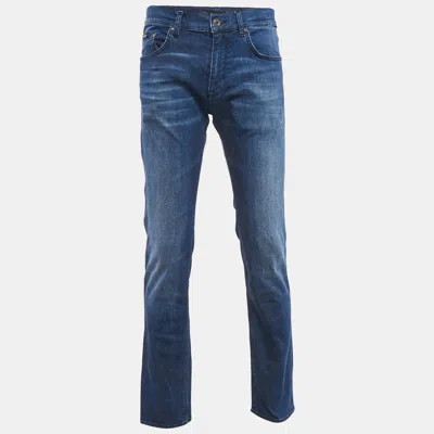 Pre-owned Boss By Hugo Boss Blue Denim Maine Regular Fit Jeans M Waist 32"
