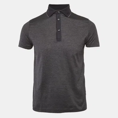 Boss By Hugo Boss Blue Jersey Teatina Polo T-shirt In Multi