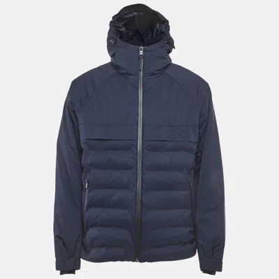 Boss By Hugo Boss Blue Synthetic Calpau Puffer Jacket