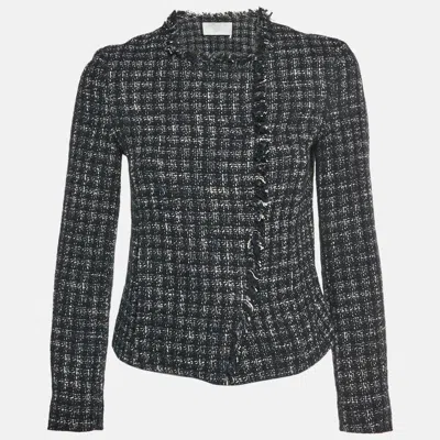 Boss By Hugo Boss Blue Tweed Jicara Jacket