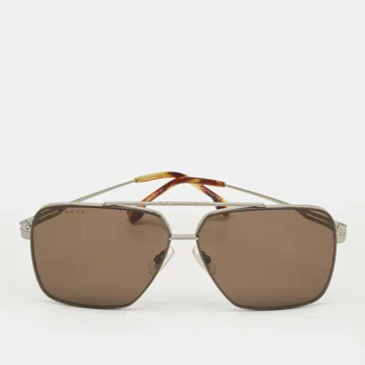 Pre-owned Boss By Hugo Boss Brown 1325/s Square Sunglasses