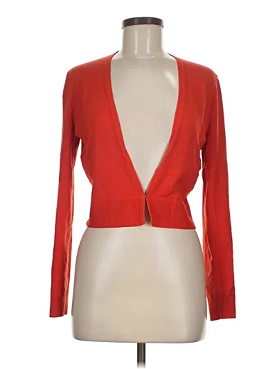 Pre-owned Boss By Hugo Boss Cardigan Sweater In Red