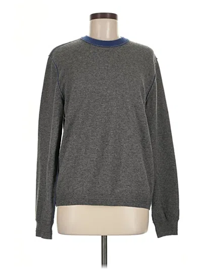 Pre-owned Boss By Hugo Boss Cashmere Pullover Sweater In Gray