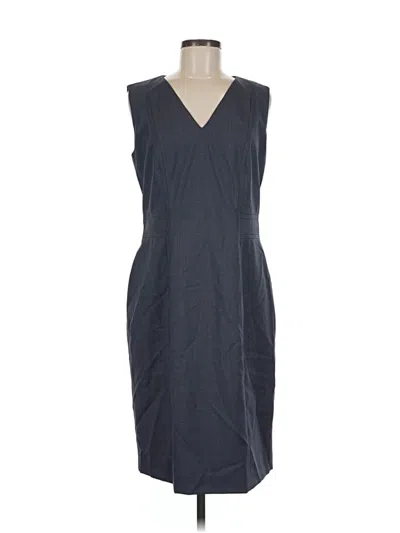 Pre-owned Boss By Hugo Boss Casual Dress In Blue