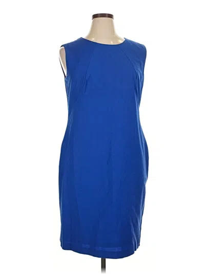 Pre-owned Boss By Hugo Boss Casual Dress In Blue