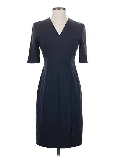 Pre-owned Boss By Hugo Boss Casual Dress In Blue