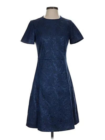 Pre-owned Boss By Hugo Boss Casual Dress In Blue